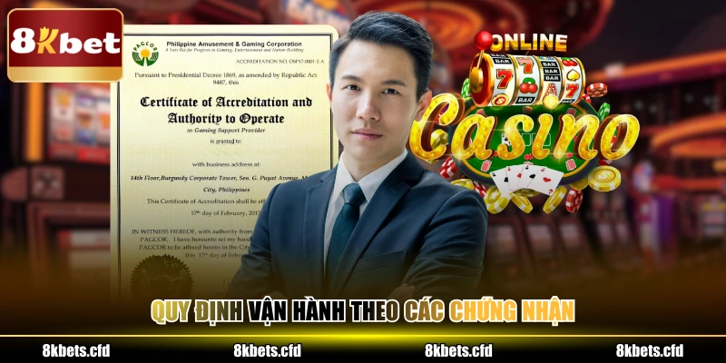 Quy định vận hành theo các chứng nhận